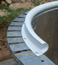 liner pool coping